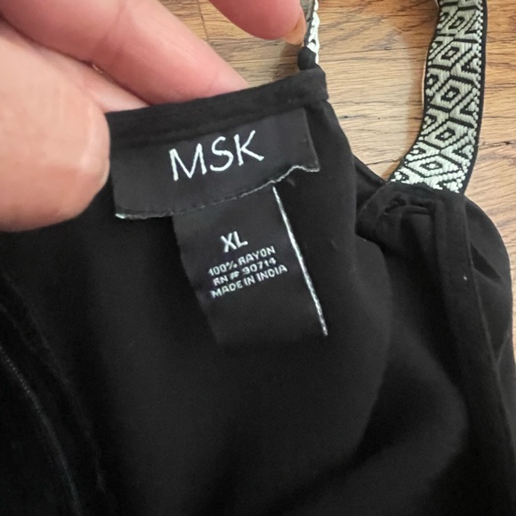 MSK Black Flowy Jumpsuit - Picture 3 of 3